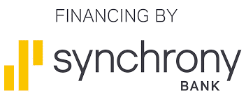Pro Pet Fence offers financing by Synchrony Bank. Logo of Synchrony Bank.